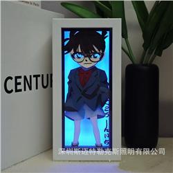 Detective Conan anime light lamp RGB remote control