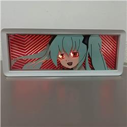 Hatsune Miku anime light lamp