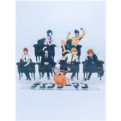 chainsaw man anime standing plate