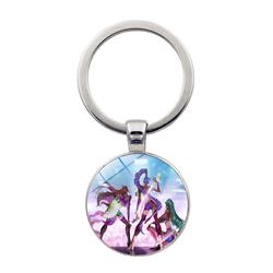 Kpop demon hunters anime keychain