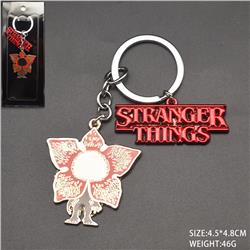 Stranger Things anime keychain