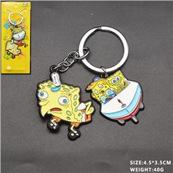 SpongBob anime keychain