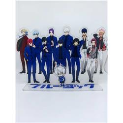 Blue Lock anime standing plate