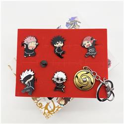 Jujutsu Kaisen anime pin set