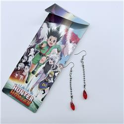 HunterX Hunter anime earrings