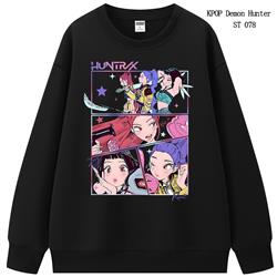 Kpop demon hunters anime hoodie