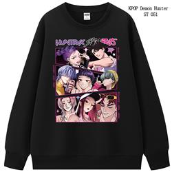 Kpop demon hunters anime hoodie