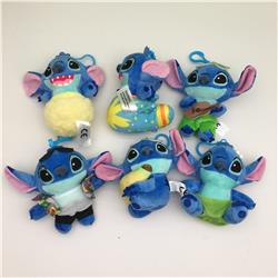 stitch anime Plush toy 12cm 10pcs a set