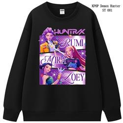 Kpop demon hunters anime hoodie