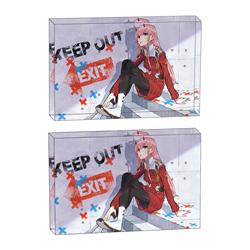 Darling In The Franxx anime standing plate