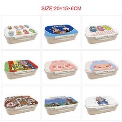 Labubu anime lunch box