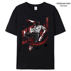 chainsaw man anime T-shirt