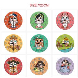 Crybaby anime wall clock