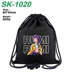 Kpop demon hunters anime bag 40*34cm