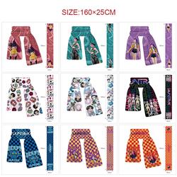 Kpop demon hunters anime scarf