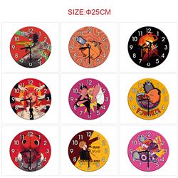 chainsaw man anime wall clock