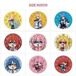Bocchi the rock anime wall clock
