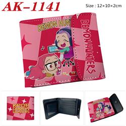 Kpop demon hunters anime wallet