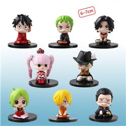 One Piece anime figure 6-7cm