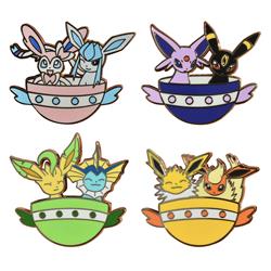 pokemon anime pin 6pcs a set