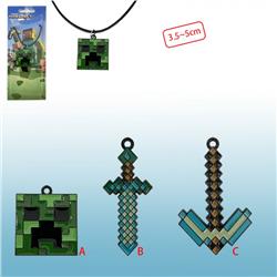Minecraft anime necklace