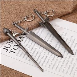 Black clover anime keychain