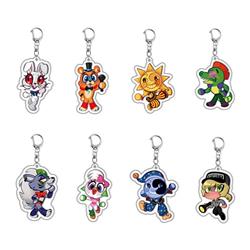 Five Nights at Freddys anime keychain