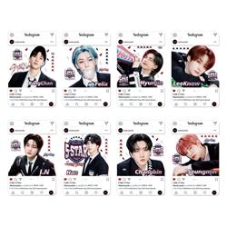 Straykids anime cards price for a set of 8pcs