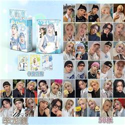 Straykids anime lomo cards price for a set of 50pcs