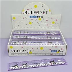 Kuromi anime ruler 60 pcs a set