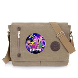 Kpop demon hunters anime shoulder bag