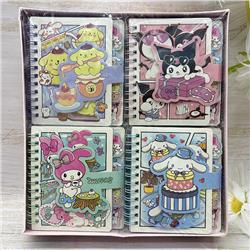 Kuromi anime notebook 24 pcs a set