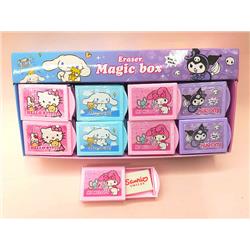 Kuromi anime eraser 24pcs a set