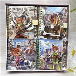 Zootopia anime notebook 24 pcs a set