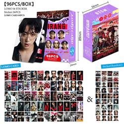 BTS anime lomo cards price for a set of 96pcs