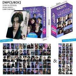 Straykids anime lomo cards price for a set of 96pcs
