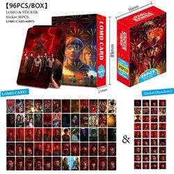 Stranger things anime lomo cards price for a set of 96pcs