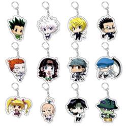 HunterX Hunter anime keychain