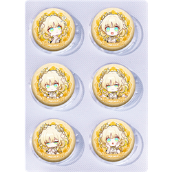 Honkai: Star Rail anime pin 6pcs a set 25mm