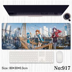 EVA anime mouse pad 80*30*0.3cm
