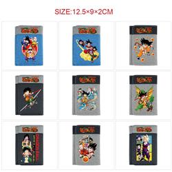 Dragon ball anime wallet