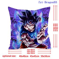 Dragon ball anime pillow cushion 45*45cm