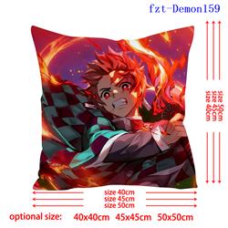 Demon slayer kimets anime pillow cushion 45*45cm