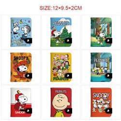 Snoopy anime wallet