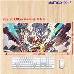 One Piece anime mouse pad 70*30*0.3cm