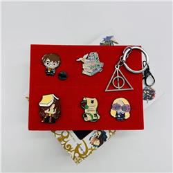 Harry Potter anime pin set