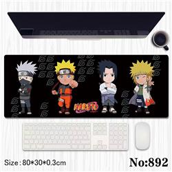 Naruto anime mouse pad 80*30*0.3cm