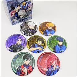 Blue Lock anime pin 9pcs a set 75mm
