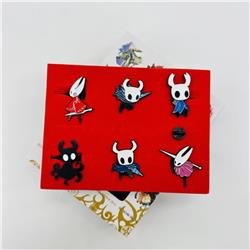Hollow Knight anime pin set