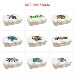 Minecraft anime lunch box